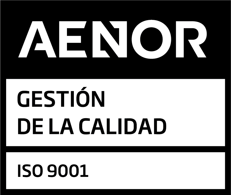 Certificado AENOR ISO 9001